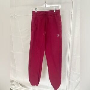 Adidas Pink Sweatpants with Logo